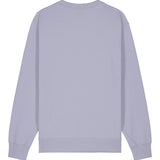 Mens Organic Cotton Relaxed-fit Sweatshirt in Lavender