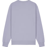 Womens Organic Cotton Relaxed-fit Sweatshirt in Lavender