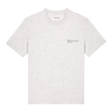 Mens Classic-fit Organic Cotton T-shirt in Cloud Grey Marl