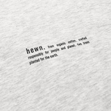 Mens Classic-fit Organic Cotton T-shirt in Cloud Grey Marl
