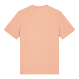 Mens Classic-fit Organic Cotton T-shirt in Peach Orange