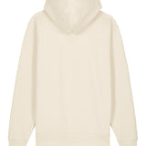 Mens Organic Cotton Relaxed-fit Hoodie in Natural Cotton