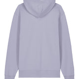 Mens Organic Cotton Relaxed-fit Hoodie in Lavender
