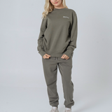 Womens Organic Cotton Midweight Sweatshirt in Snow White