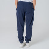 Womens Organic Cotton Midweight Joggers in Midnight Navy