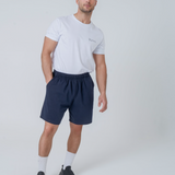 Organic Cotton Lightweight Sweatshorts in Midnight Navy