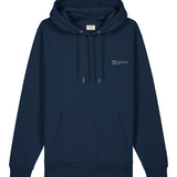 Womens Organic Cotton Relaxed-fit Hoodie in Midnight Navy