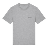 Mens Classic-fit Organic Cotton T-shirt in Rock Grey Marl