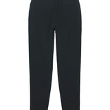 Mens Organic Cotton Relaxed-fit Joggers in Jet Black