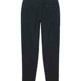 Womens Organic Cotton Relaxed-fit Joggers in Jet Black