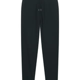 Mens Organic Cotton Relaxed-fit Joggers in Jet Black