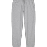 Mens Organic Cotton Relaxed-fit Joggers in Rock Grey Marl