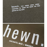 Mens Organic Cotton Signature Oversized Sweatshirt in Pine Green