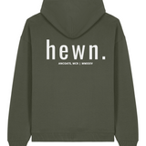 Mens Organic Cotton Signature Oversized Hoodie in Pine Green