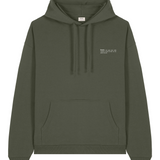 Mens Organic Cotton Signature Oversized Hoodie in Pine Green