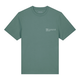 Womens Organic Cotton Relaxed-Fit T-shirt in Eucalyptus Green