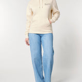 Womens Organic Cotton Relaxed-fit Hoodie in Natural Cotton