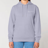 Womens Organic Cotton Relaxed-fit Hoodie in Lavender