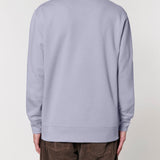 Mens Organic Cotton Relaxed-fit Sweatshirt in Lavender