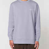 Mens Organic Cotton Relaxed-fit Sweatshirt in Lavender