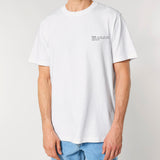 Mens Organic Cotton Relaxed-Fit T-shirt in Snow White