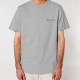 Mens Organic Cotton Relaxed-Fit T-shirt in Rock Grey Marl