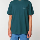 Mens Organic Cotton Relaxed-Fit T-shirt in Ocean Blue