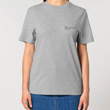 Womens Organic Cotton Relaxed-Fit T-shirt in Rock Grey Marl