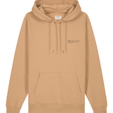 Womens Organic Cotton Relaxed-fit Hoodie in Sand