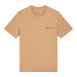 Mens Classic-fit Organic Cotton T-shirt in Sand