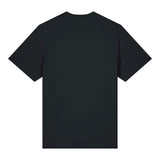 Womens Organic Cotton Relaxed-Fit T-shirt in Jet Black