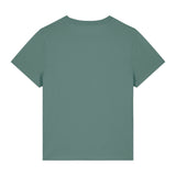 Womens Classic-fit Organic Cotton T-shirt in Eucalyptus Green