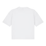 Womens Organic Cotton Boxy T-shirt in Snow White