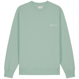 Mens Organic Cotton Midweight Sweatshirt in Aloe Green