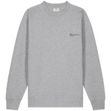 Mens Organic Cotton Relaxed-fit Sweatshirt in Rock Grey Marl