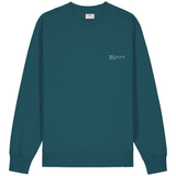 Mens Organic Cotton Relaxed-fit Sweatshirt in Ocean Blue