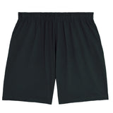 Womens Organic Cotton Lightweight Shorts in Jet Black