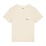 Womens Classic-fit Organic Cotton T-shirt in Natural Cotton