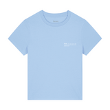 Womens Classic-fit Organic Cotton T-shirt in Sky Blue