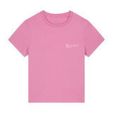 Womens Classic-fit Organic Cotton T-shirt in Azalea Pink