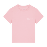 Womens Classic-fit Organic Cotton T-shirt in Cherry Blossom Pink