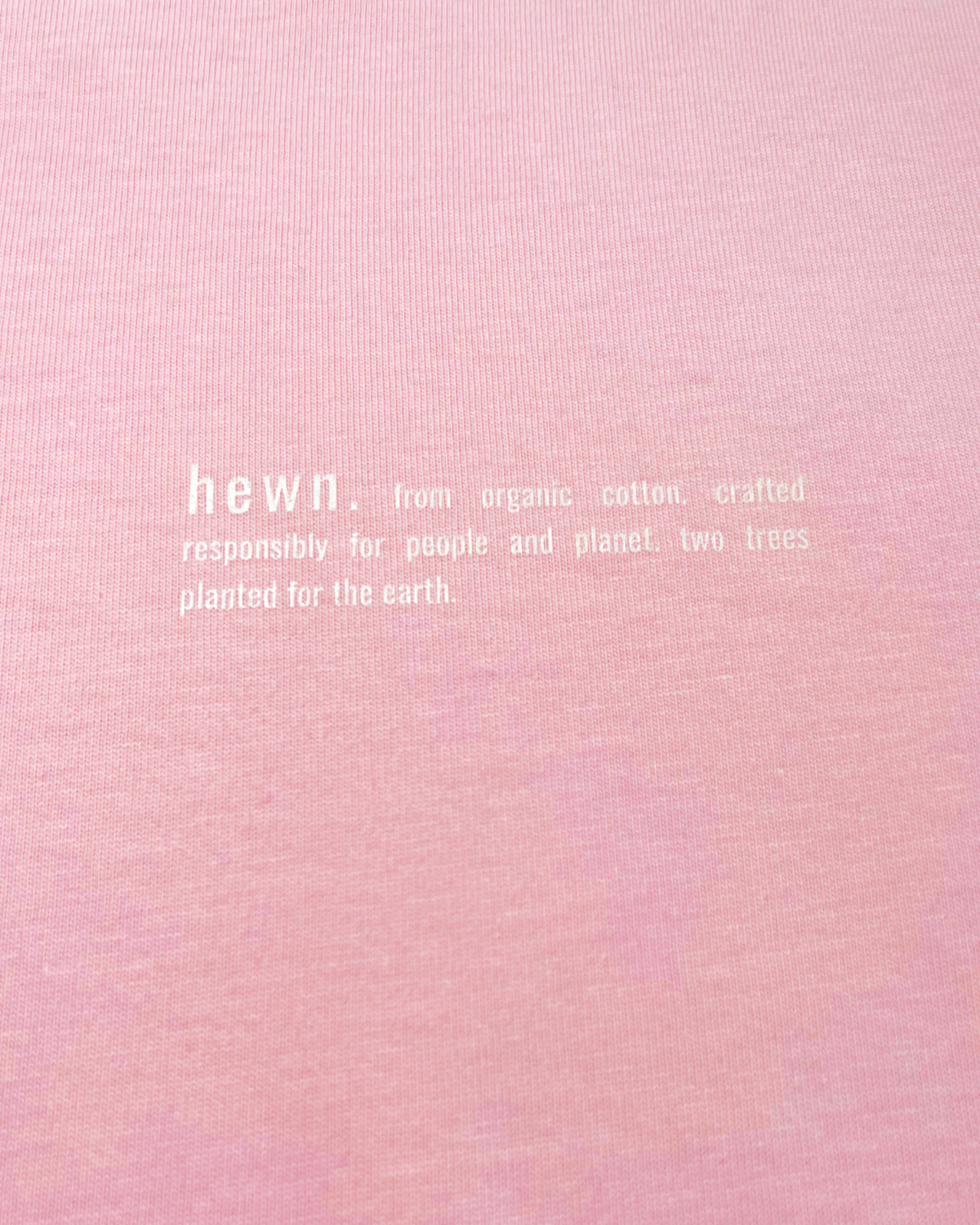 Cherry blossom pink t-shirt with white print