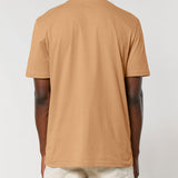 Mens Classic-fit Organic Cotton T-shirt in Sand