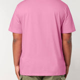Mens Classic-fit Organic Cotton T-shirt in Azalea Pink