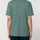 Mens Classic-fit Organic Cotton T-shirt in Eucalyptus Green