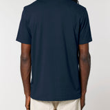 Mens Classic-fit Organic Cotton T-shirt in Midnight Navy Blue