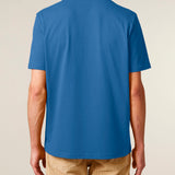 Mens Classic-fit Organic Cotton T-shirt in Morpho Blue