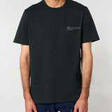 Mens Classic-fit Organic Cotton T-shirt in Jet Black