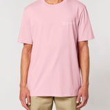 Mens Classic-fit Organic Cotton T-shirt in Cherry Blossom Pink
