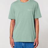 Mens Classic-fit Organic Cotton T-shirt in Aloe Green
